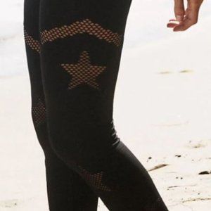 Spiritual Gangster Seamless Star Mesh Legging
